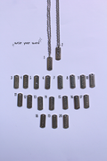 Soul tags pendants
