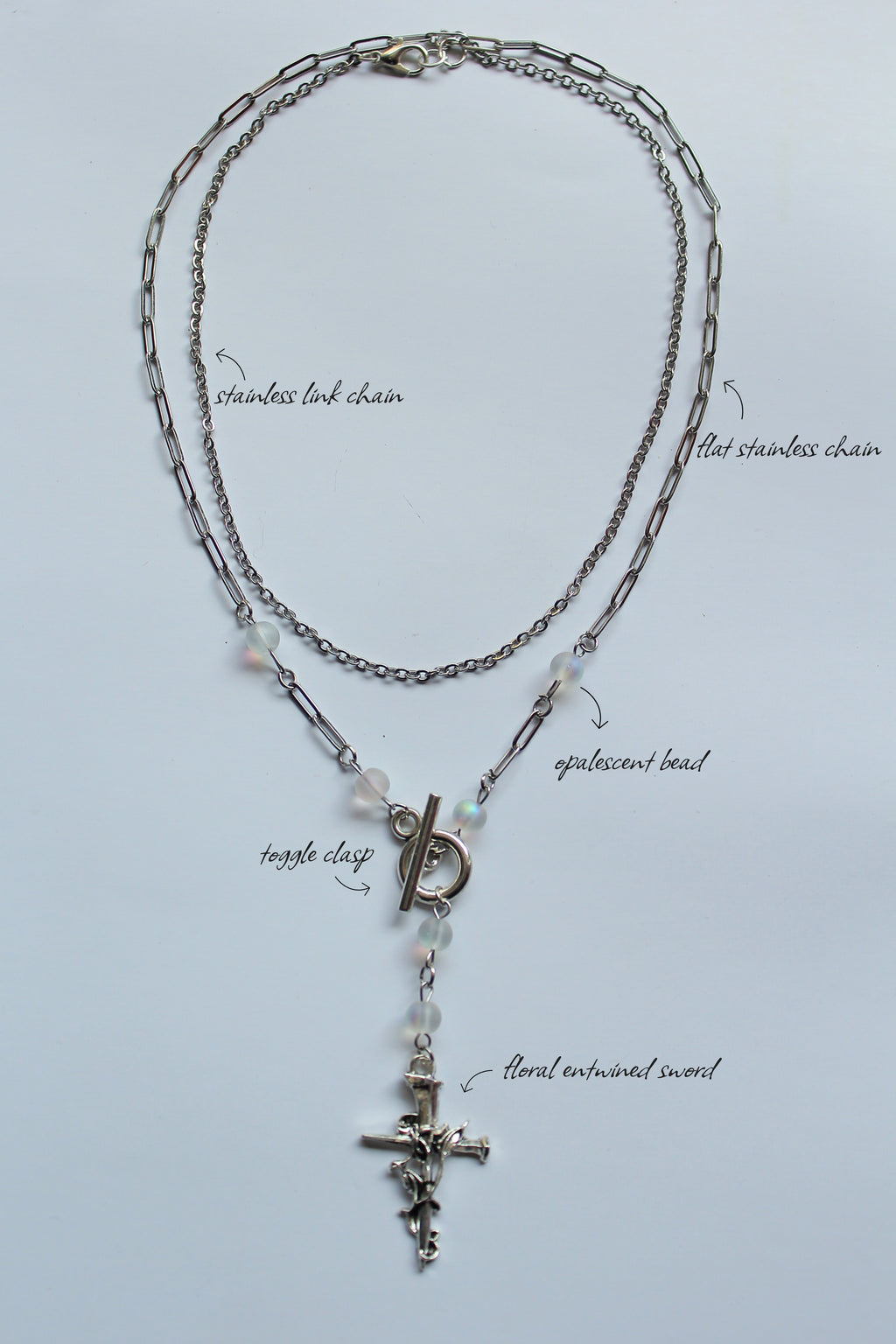Layered necklace