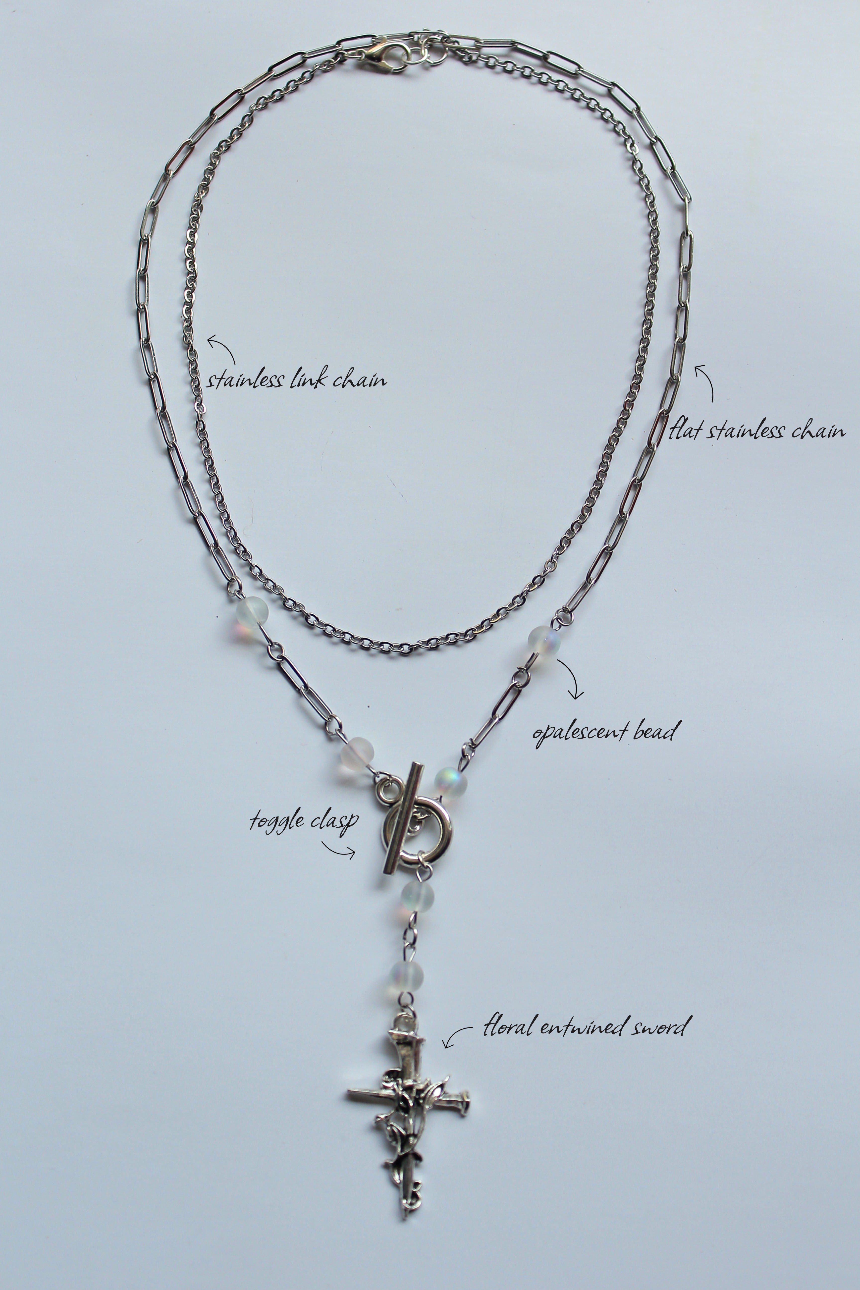 Layered necklace
