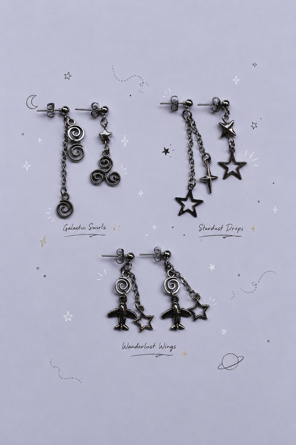 Dangling earings