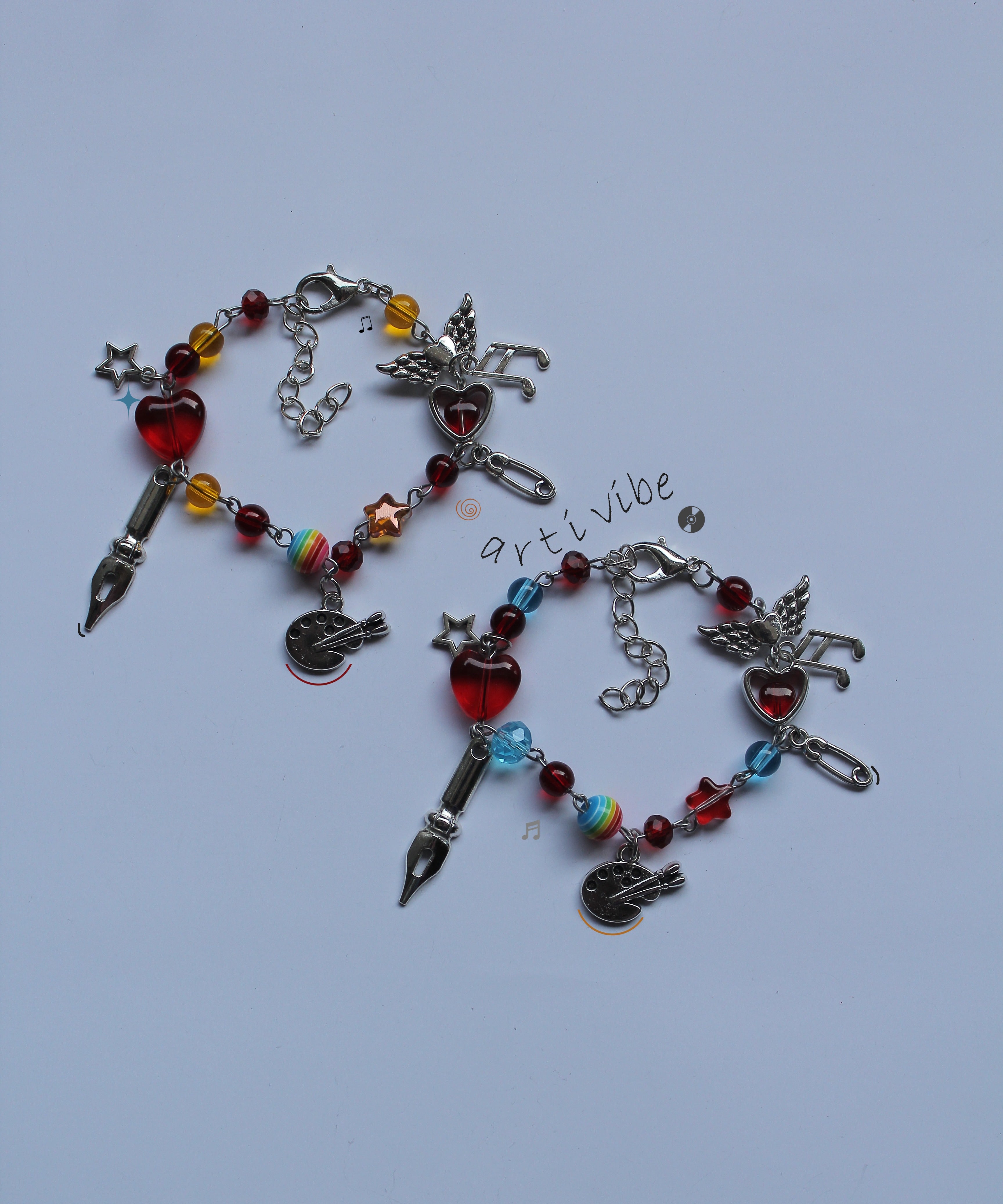 Art inspired bracelets