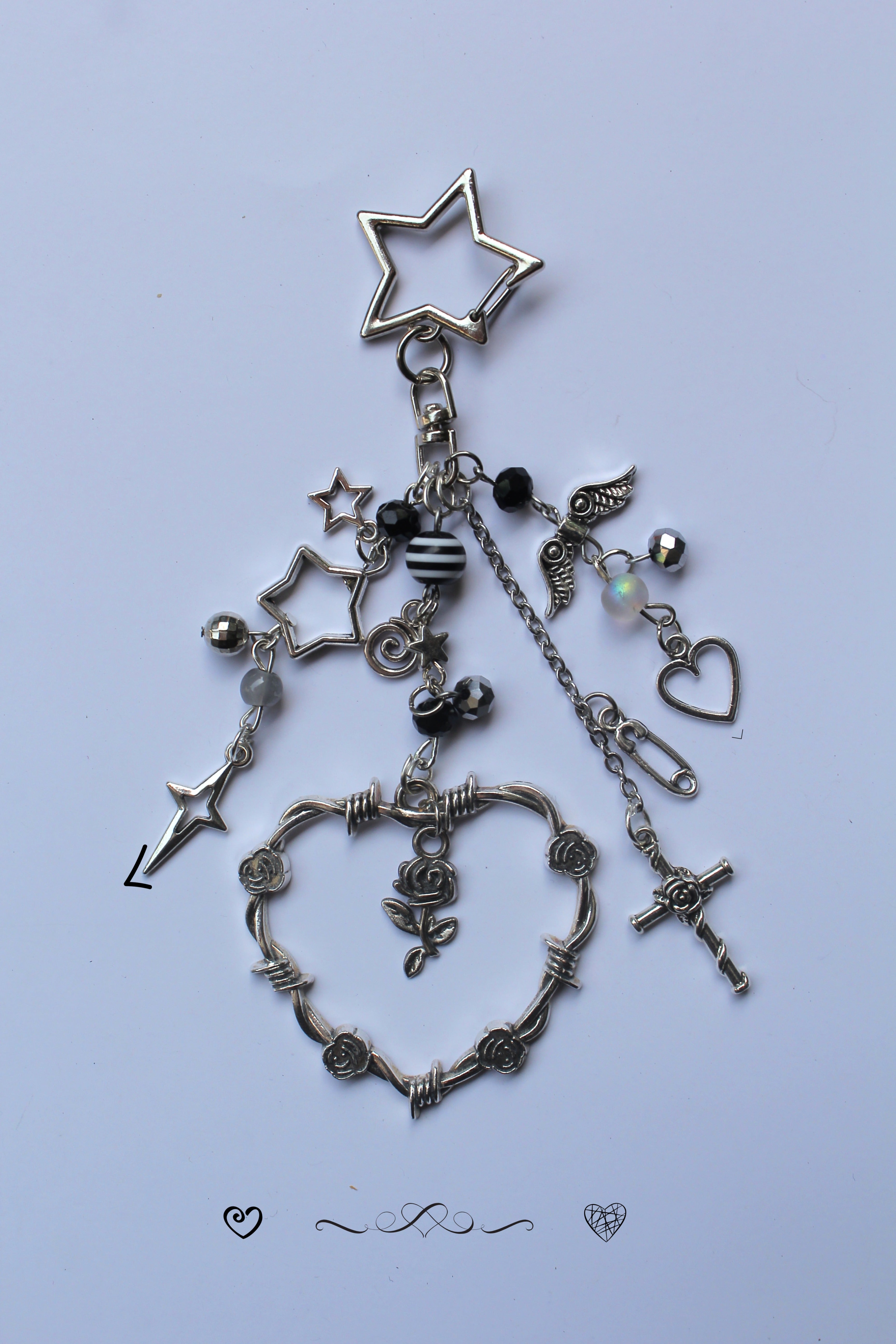 Soft Rage keychain