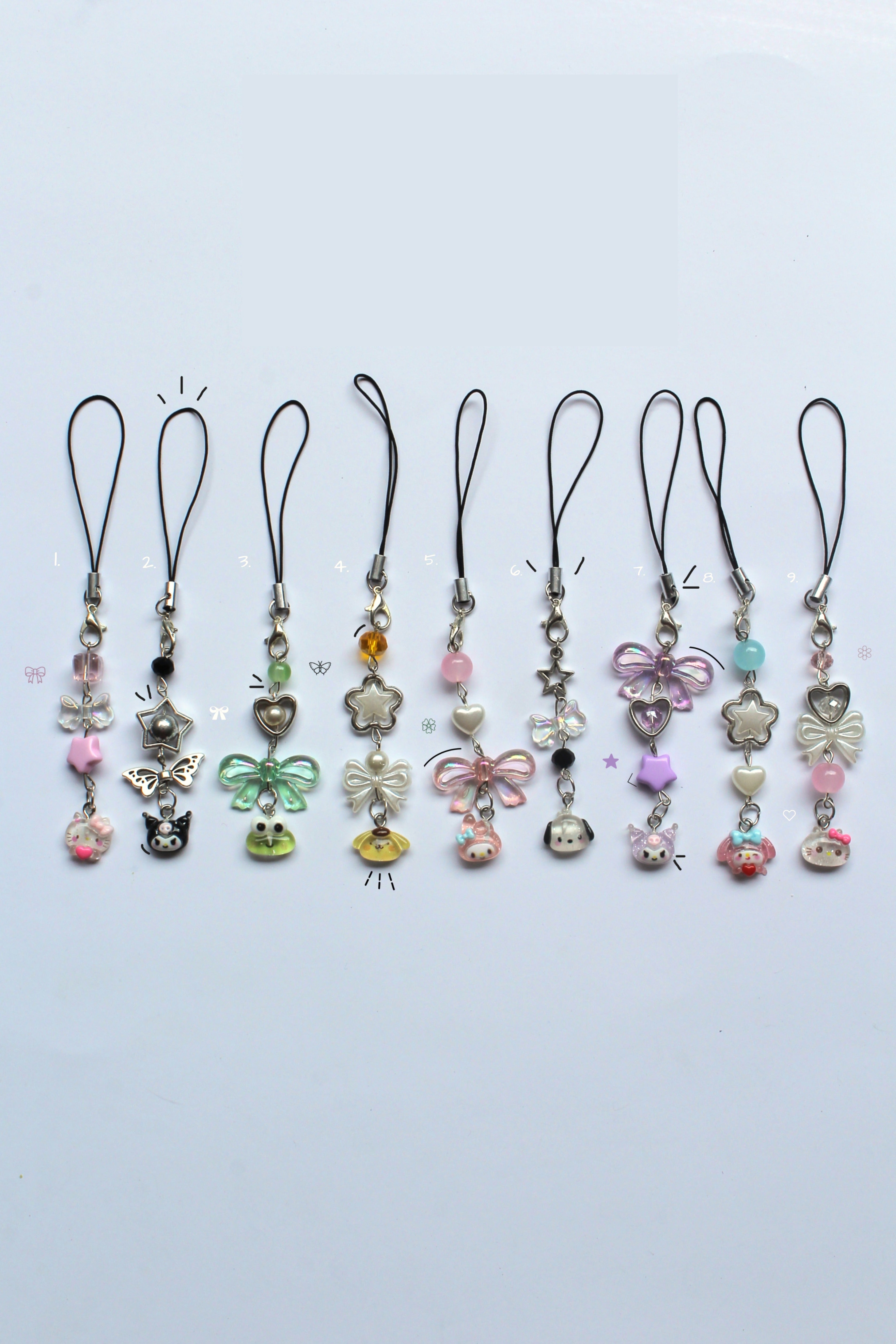 Sanrio phonecharms