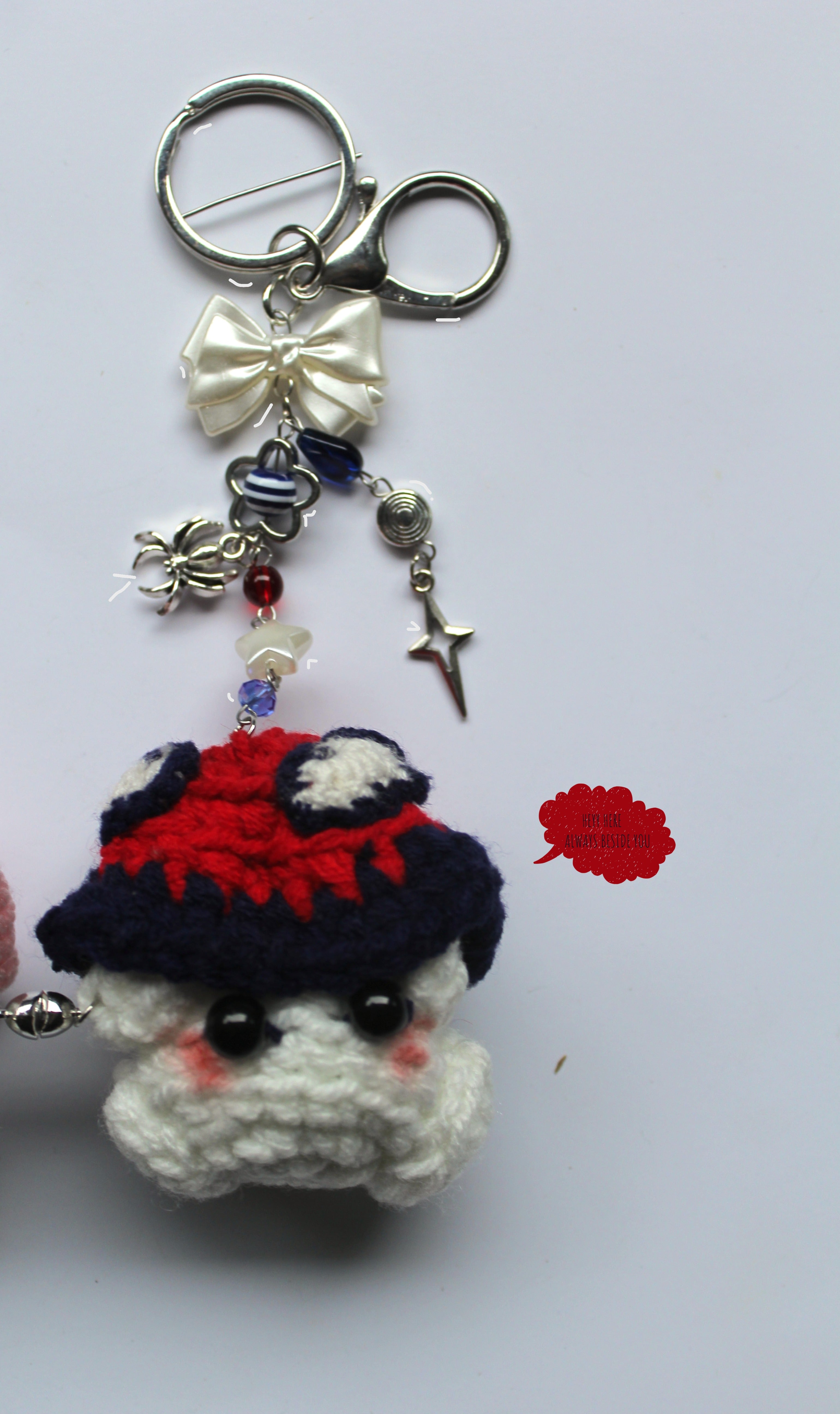 Crochet Spideys Keychains