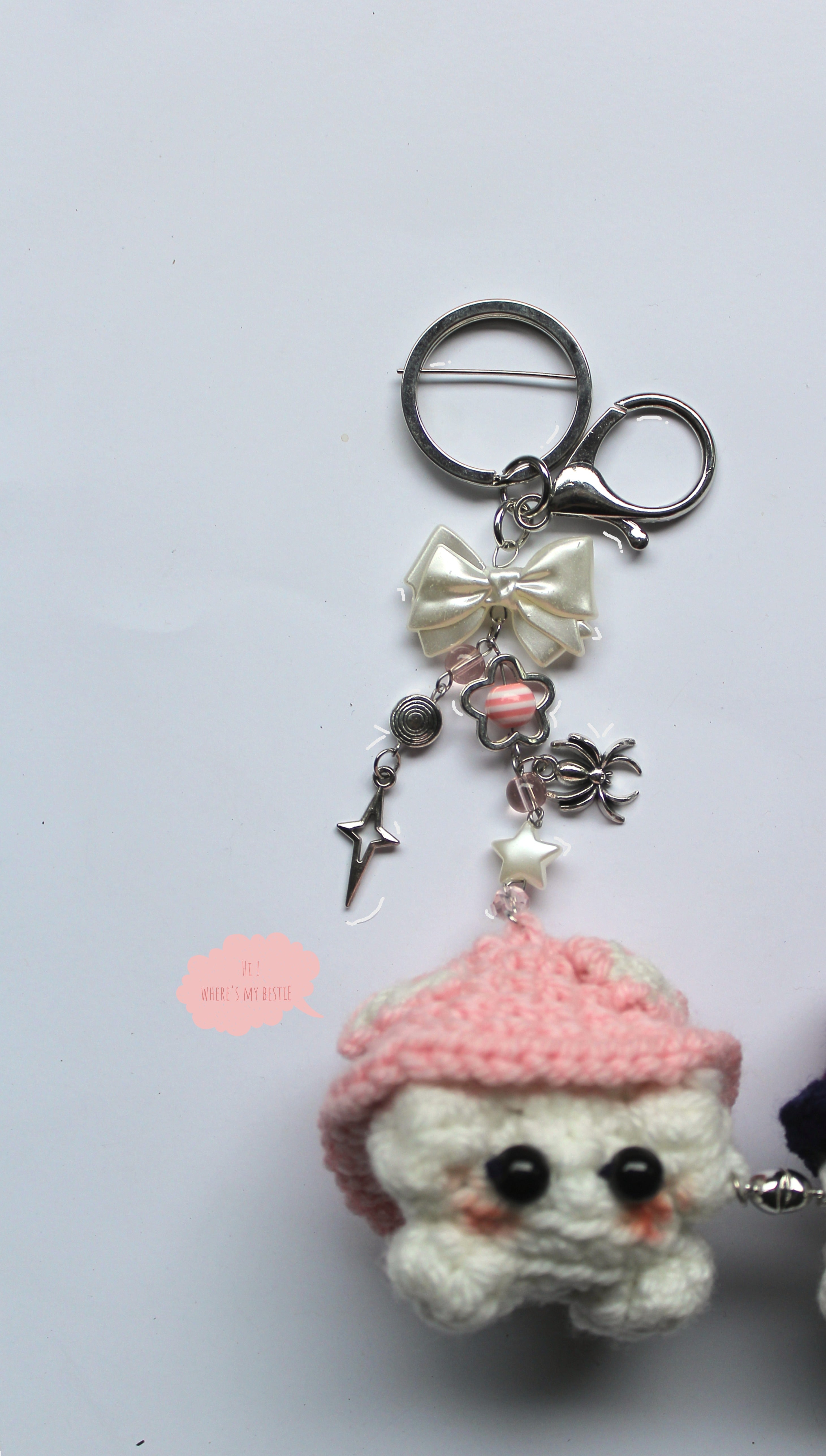 Crochet Spideys Keychains
