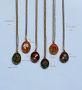 Golden pendants