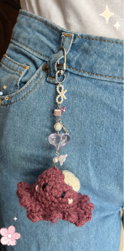 Clip on octopus