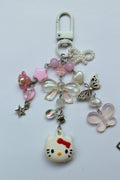 Kitty X Spidey Keychains