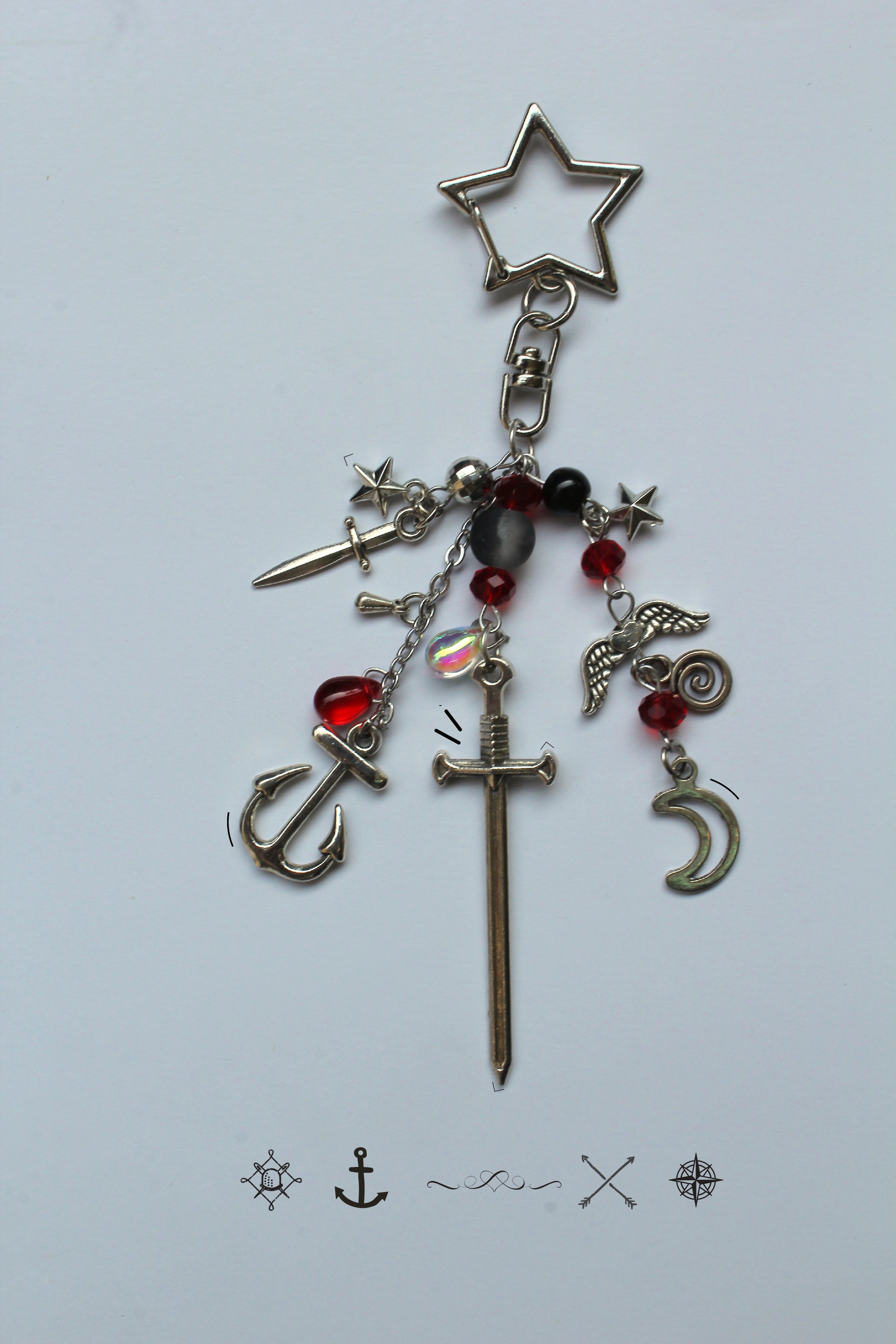Rebel Starblade Keychain