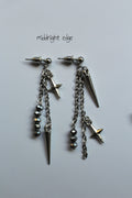 Midnight Edge Earings