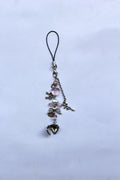 openable heart phone charms