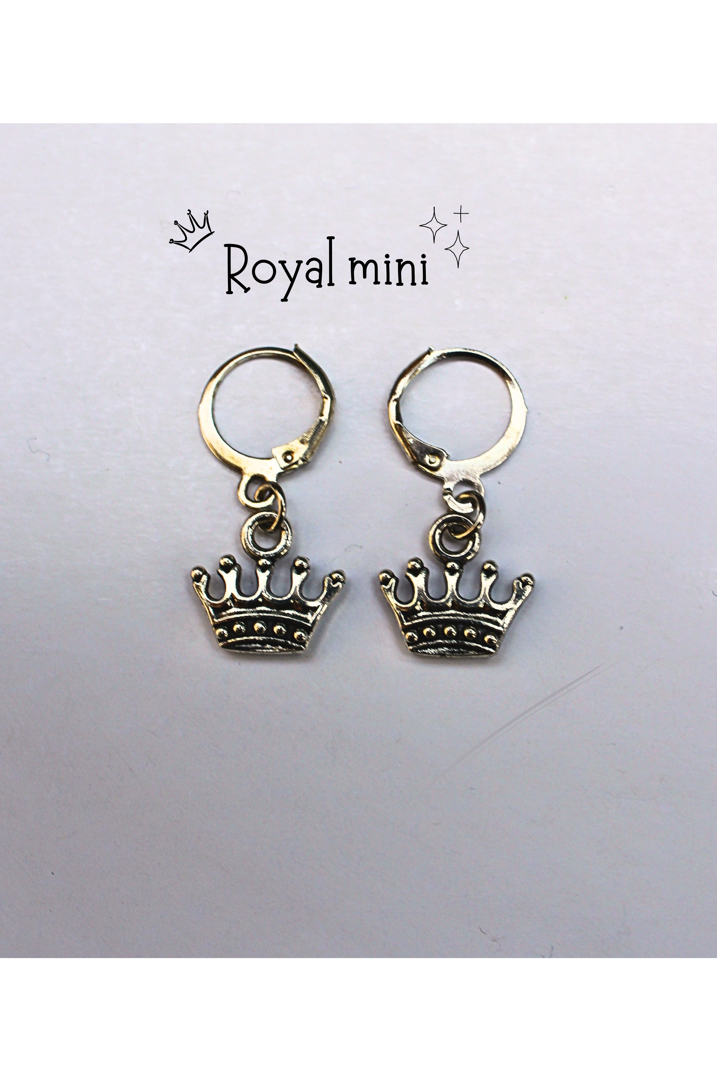 royal mini earings