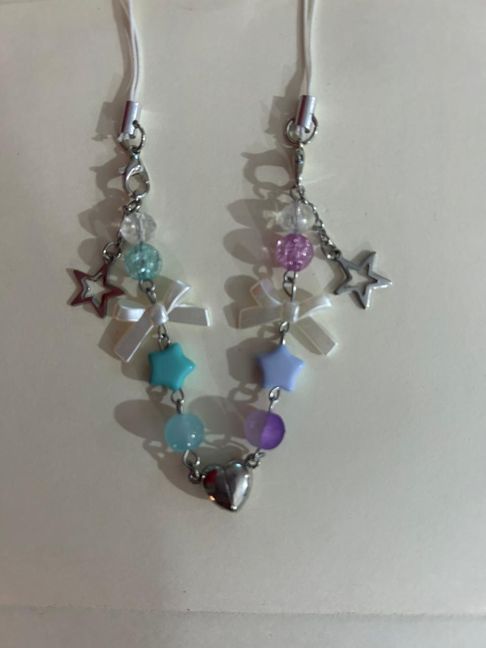 magnetic heart phonecharms