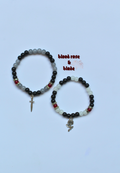 Blood rose & blade bracelets