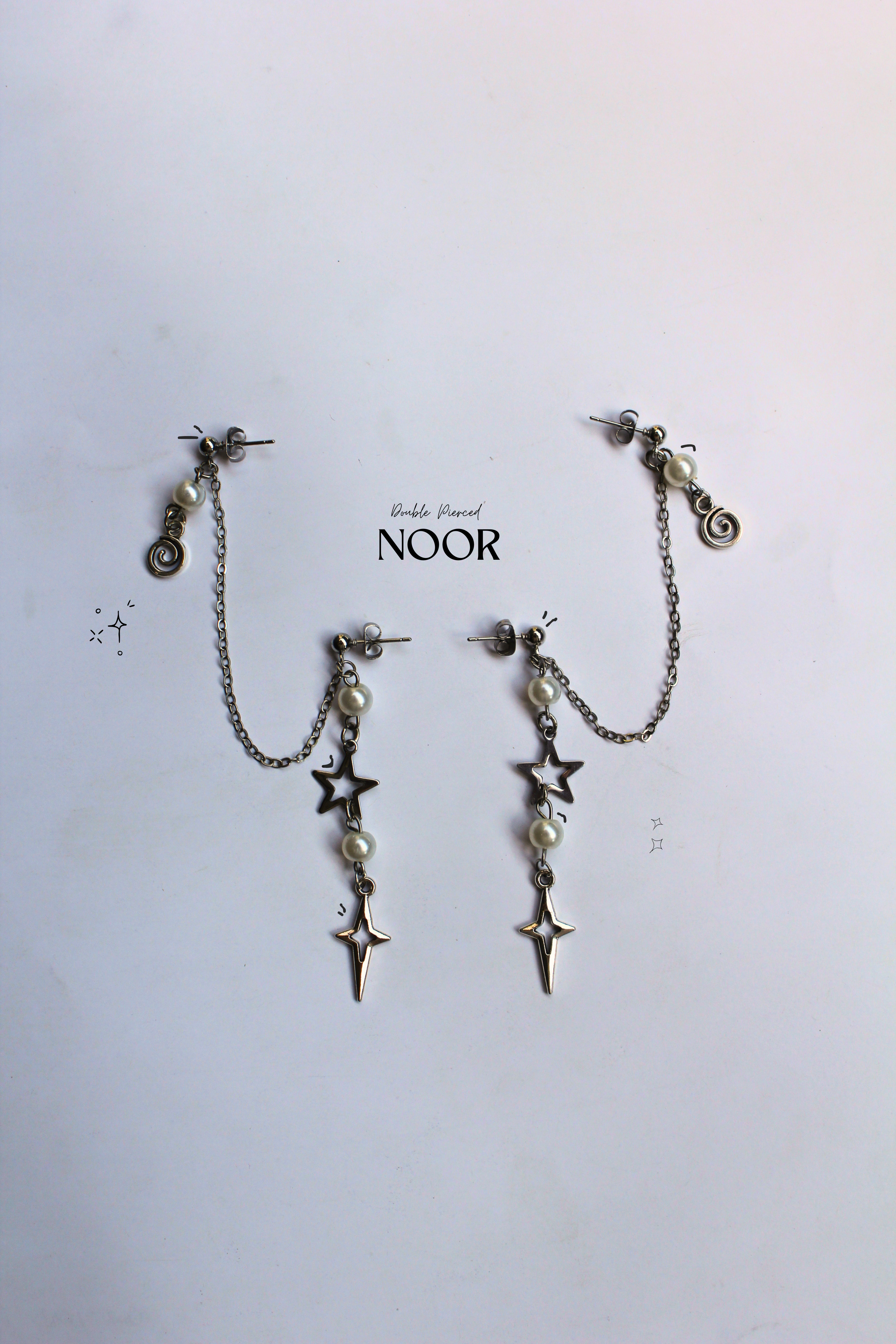 Double pierced NOOR