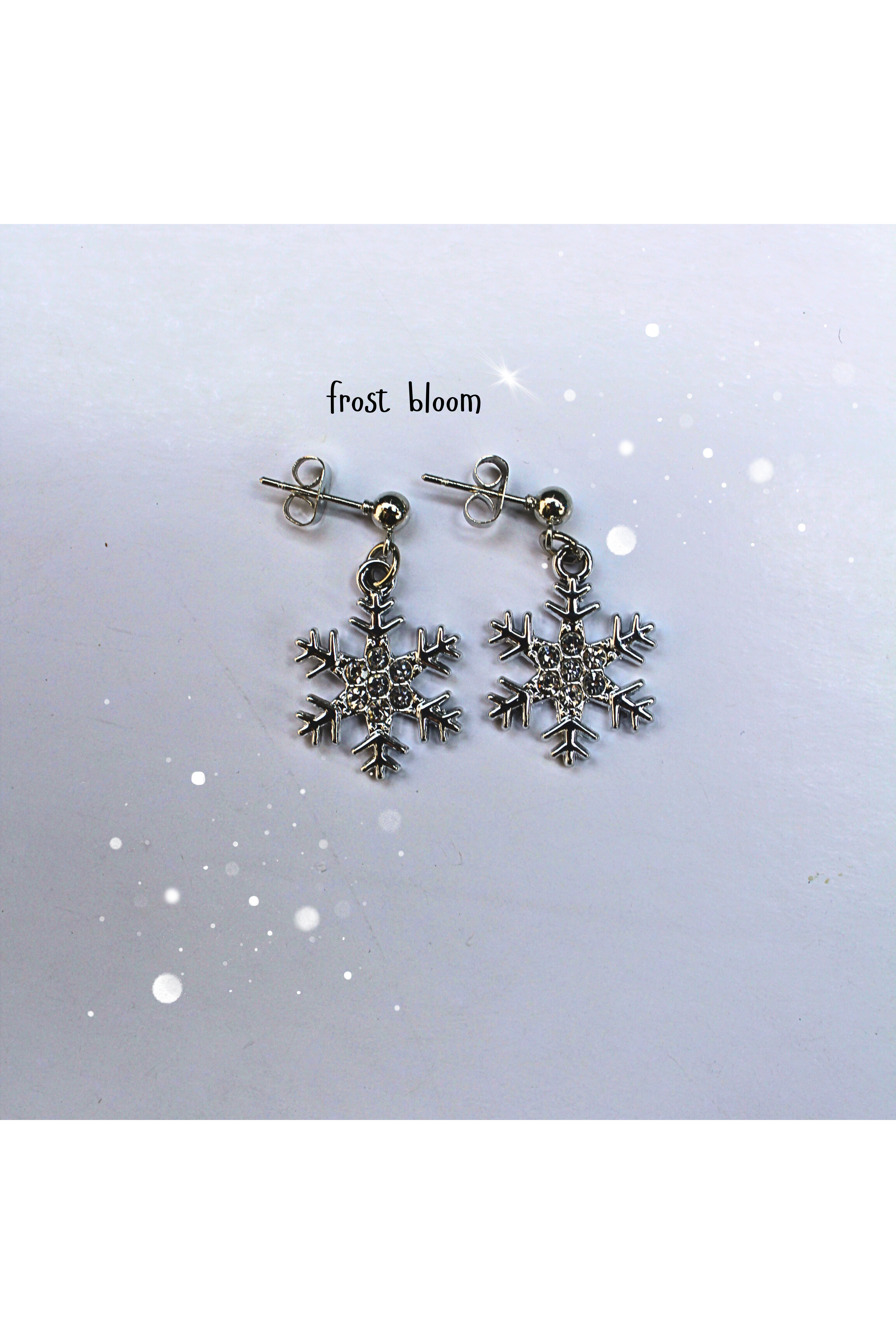 frost bloom earings
