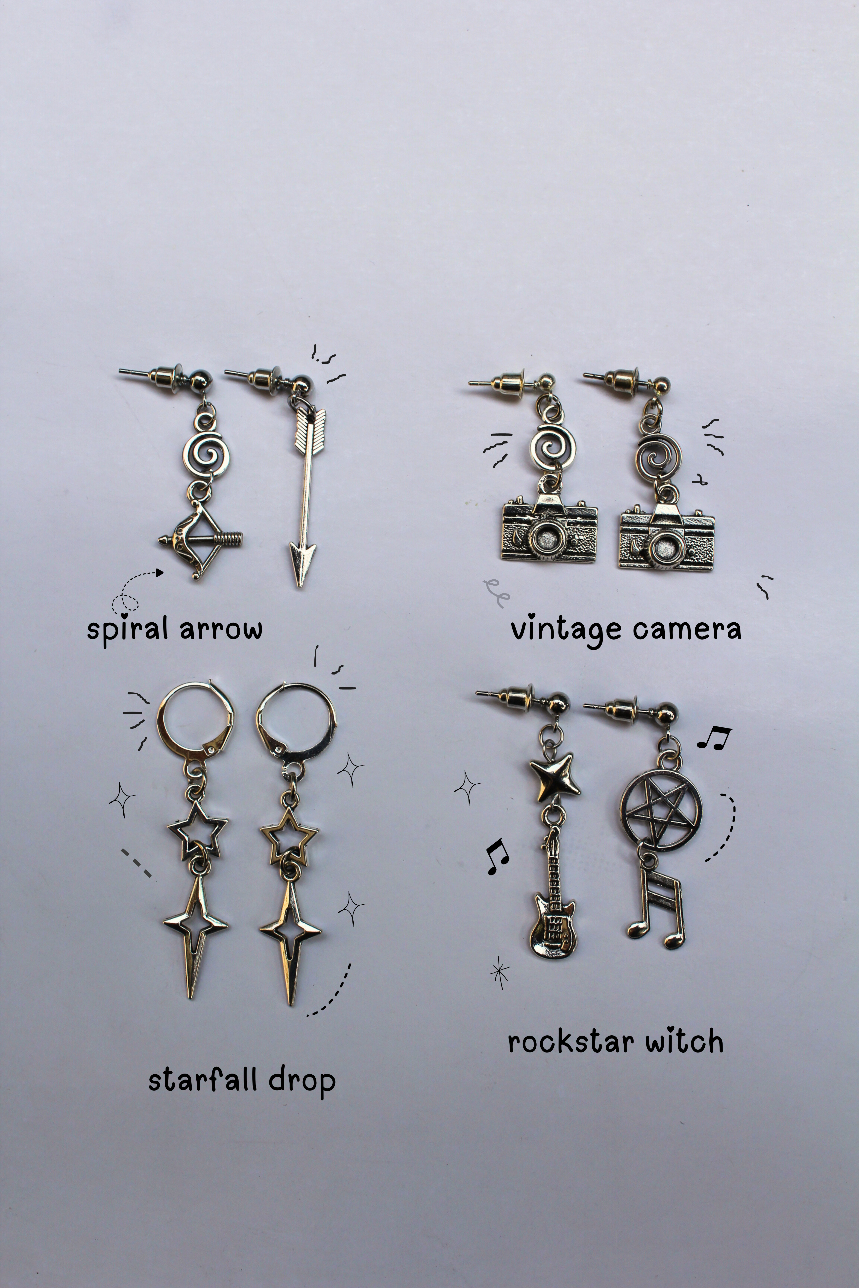 Charm earings