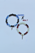 Sword X bolt bracelet